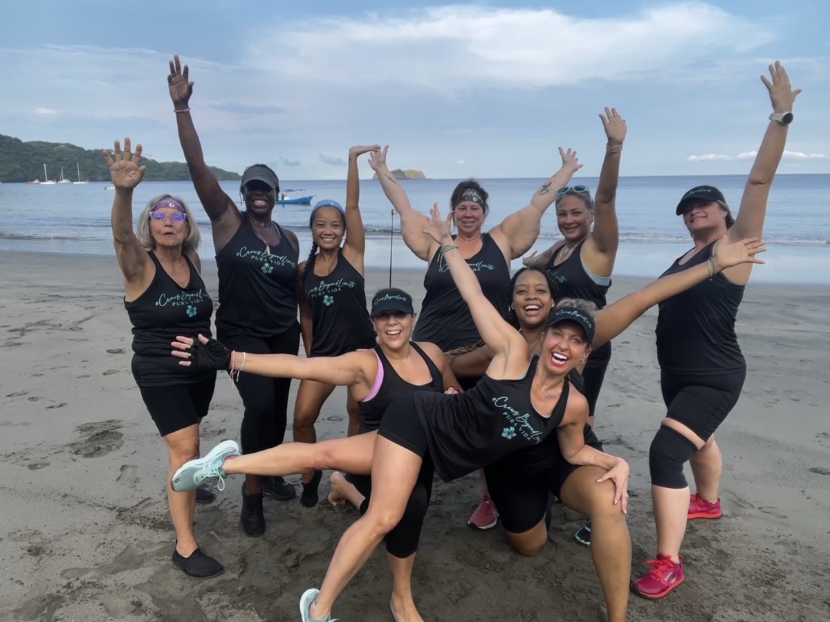 Krystalore Crews with retreat group