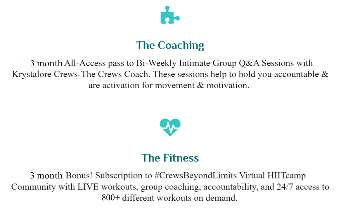 Body transformation results