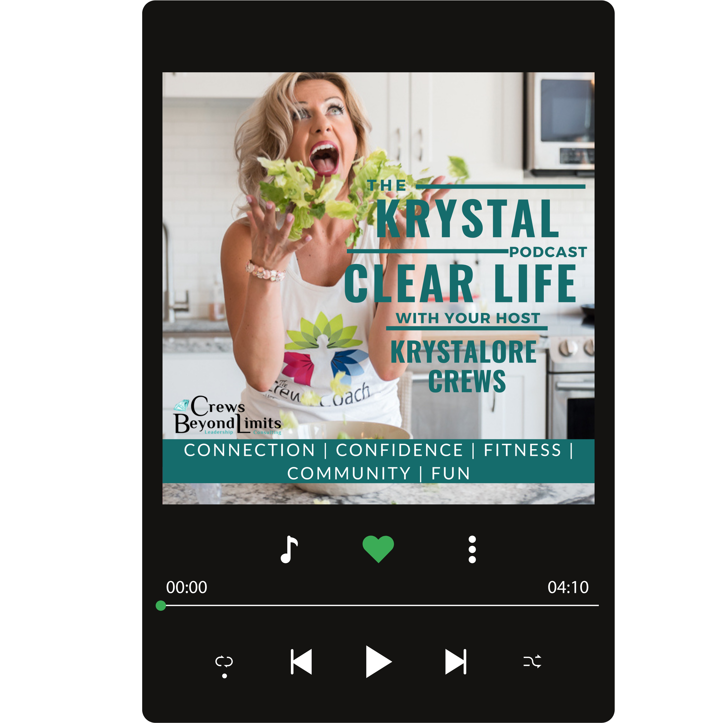 Krystal Clear Life Podcast — cover art